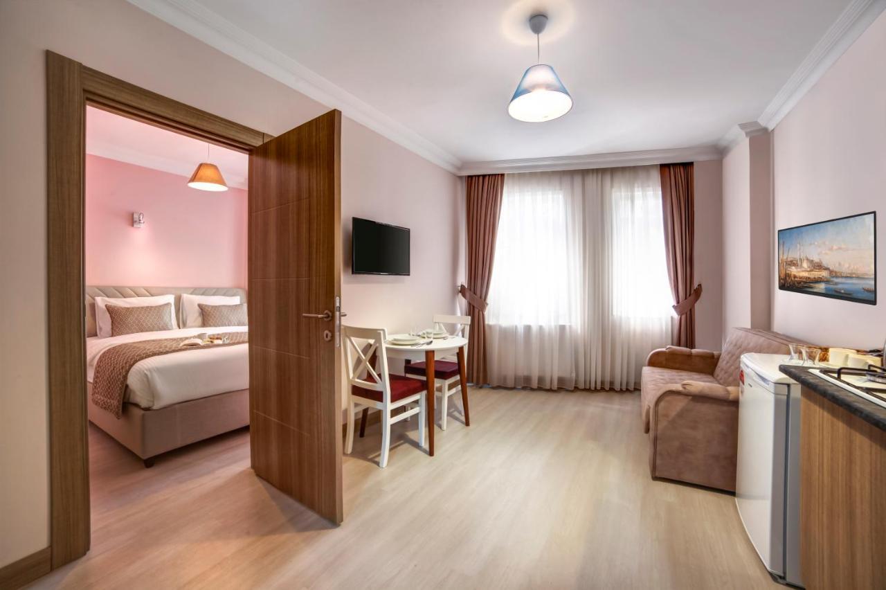 Seven Roses Apart Hotel Istambul Exterior foto
