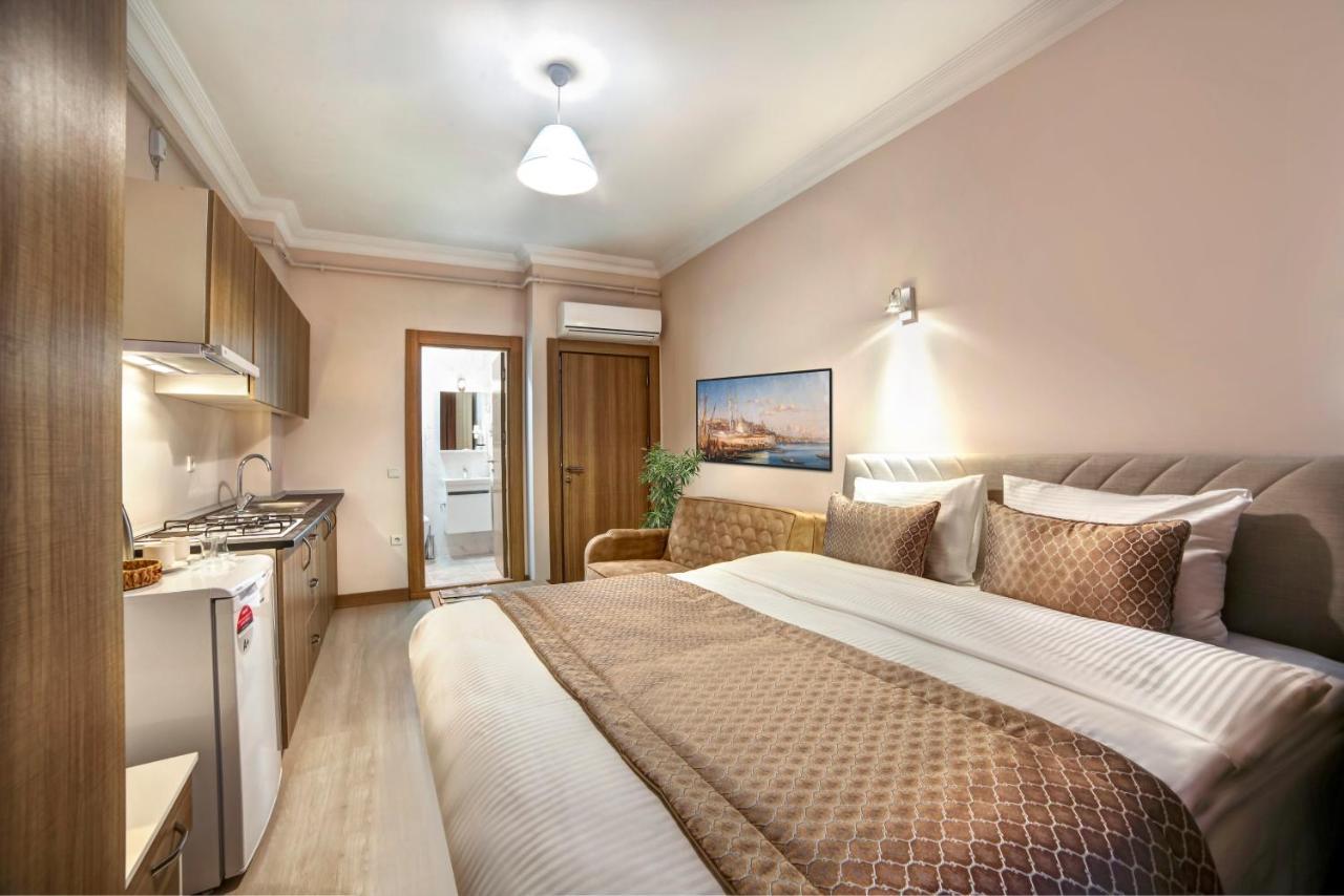 Seven Roses Apart Hotel Istambul Exterior foto
